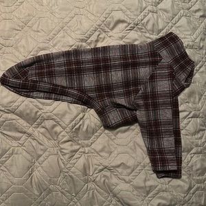 NWOT Dog Italian Greyhound plaid top (LOKO Pet Apparel (U.K.))